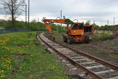 Gleisbauarbeiten 2015, ©S.Klosseck